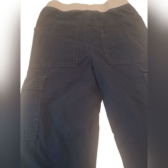 OLD NAVY Cargo Pants Pull‎ Ons Navy With Gray Boys Size Medium - Picture 5 of 11